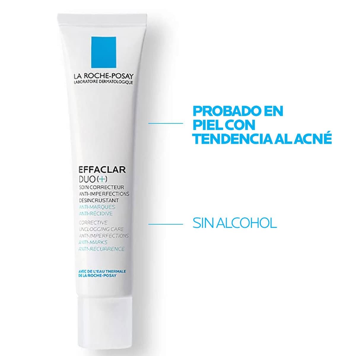 La Roche Posay ProductPage Acne Effaclar Duo 40ml 3337875598071 Zoom B